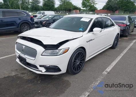 2019 Lincoln Continental Standard из США, поврежденный, VIN 1LN6L9PK3K5612904